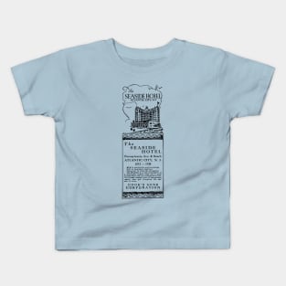 Seaside Hotel 1930 Kids T-Shirt